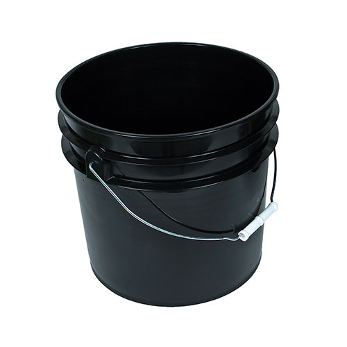 Gro Pro Black Plastic Bucket 3.5 Gallon