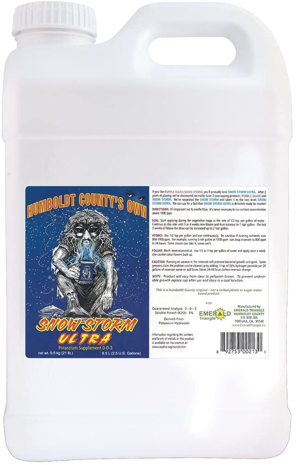 Emerald Triangle Snow Storm Ultra Quart