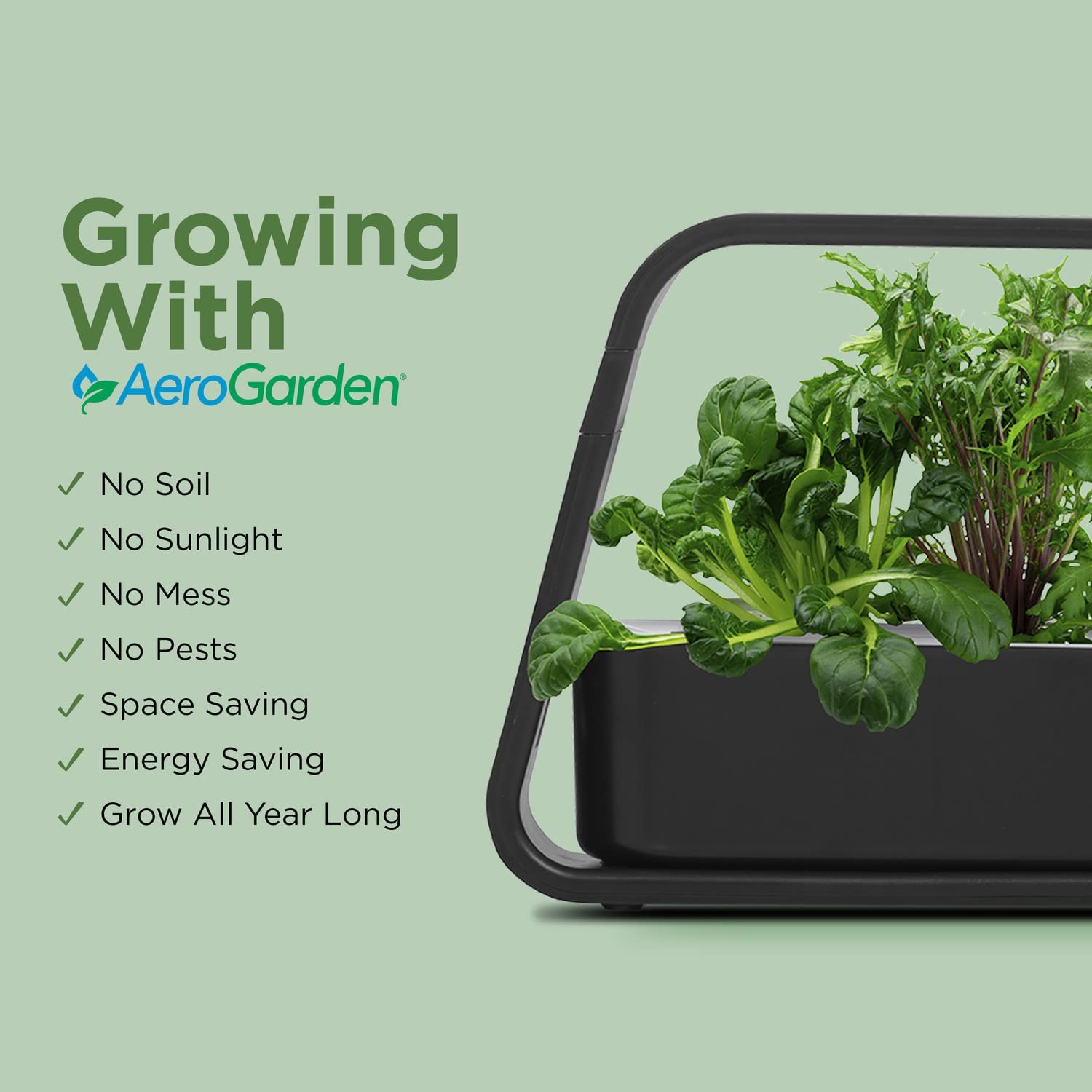 AeroGarden Sprout with Gourmet Herbs Seed Pod Kit - Hydroponic Indoor | CityLine Hydro AeroGarden Sprout with Gourmet Herbs Seed Pod Kit - Hydroponic Indoor | CityLine Hydro