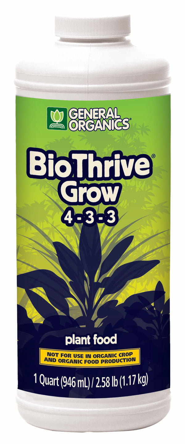GH General Organics BioThrive Grow Quart 32oz
