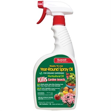 Summit Year Round® Spray Horticultural Oil - 32oz - Ready-to-Use - Trigger Spray