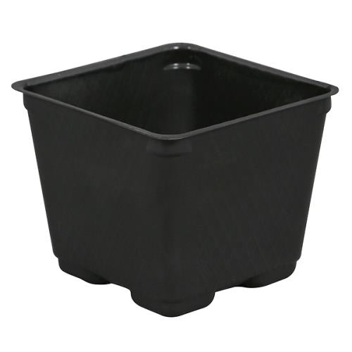 Gro Pro Square Plastic Pot Black 4 in (880/Cs)