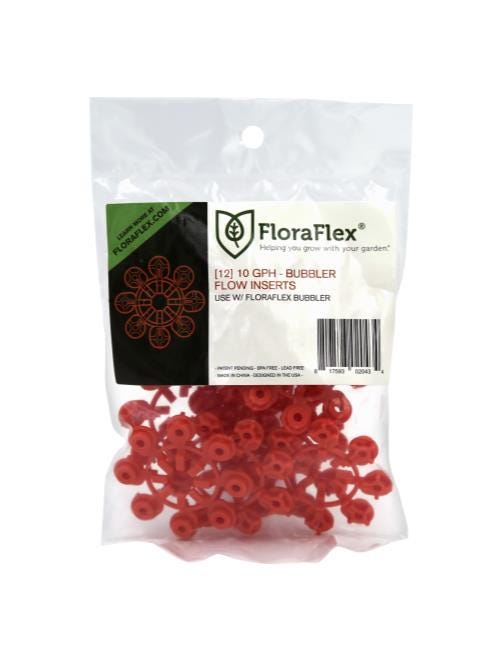 FloraFlex Bubbler Flow Inserts - 10 GPH - (12/Bag)