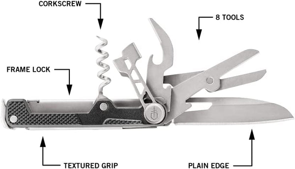 Gerber Armbar Cork Compact Multi-Tool Onyx Blister Pack