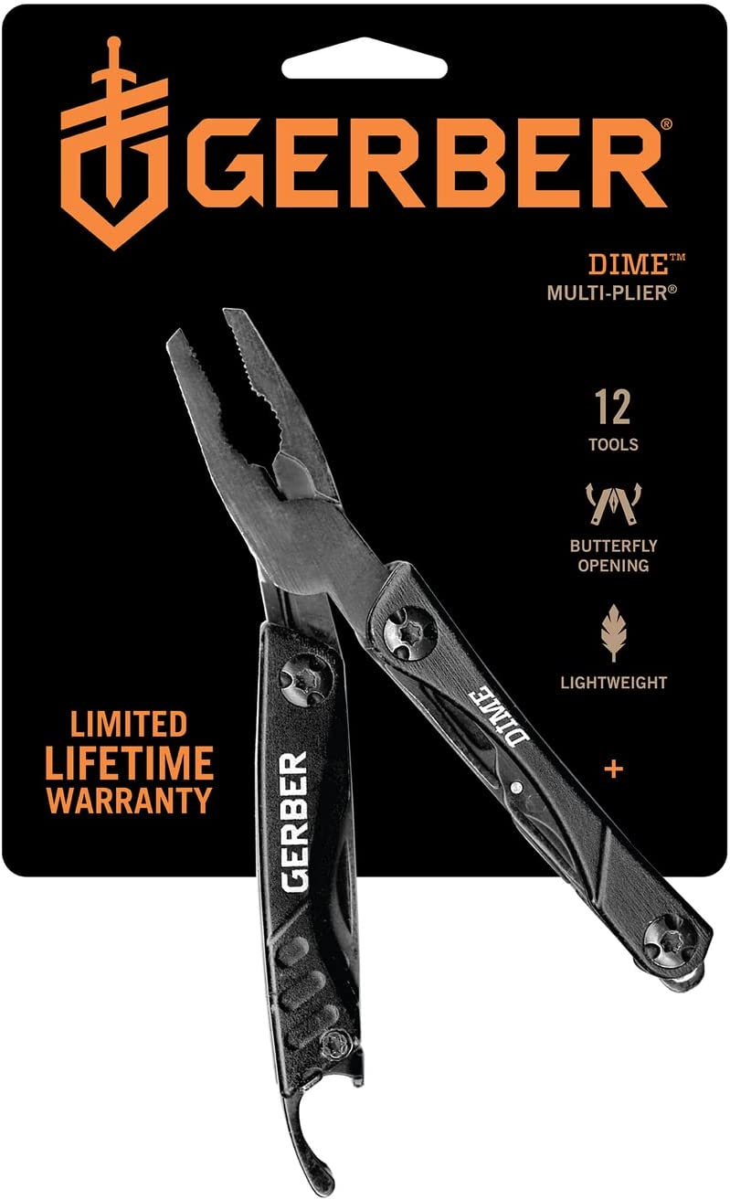 Gerber Dime Mini Multi-Tool Black Blister Pack