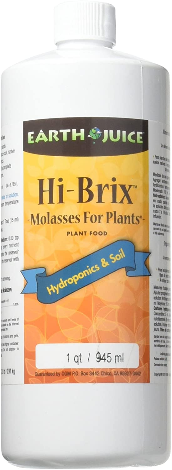 Earth Juice Hi-Brix Molasses for Plants - 1 Qt.
