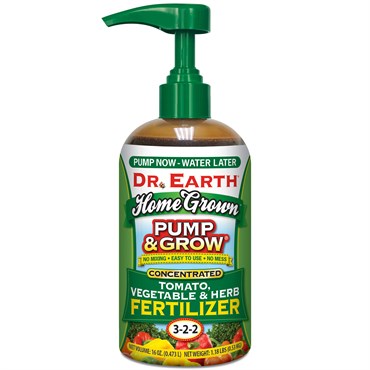 Dr. Earth® Home Grown® Organic Pump & Grow® Tomato, Vegetable & Herb Fertilizer - 16oz - Concentrate