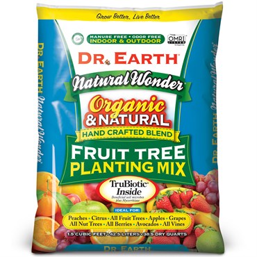 Dr. Earth® Natural Wonder® Organic Fruit Tree Planting Mix - 1.5cf (60/PL)