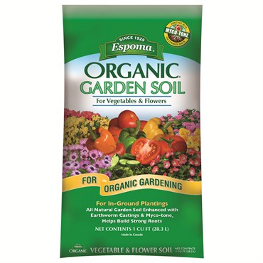 Espoma 1cf Organic Veg & Flower Soil
