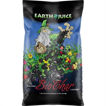 Earth Juice Seasoned BioChar - 1cf