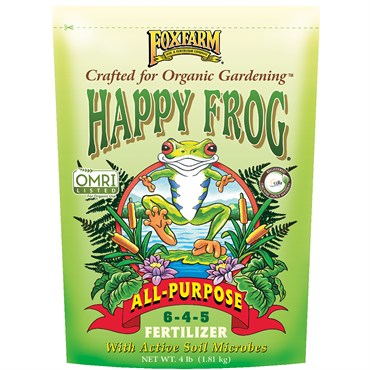 FoxFarm® Happy Frog® All-Purpose 6-4-5 Fertilizer - 4lb