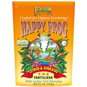 FoxFarm® Happy Frog® Citrus & Avocado 7-3-3 Fertilizer-4lb