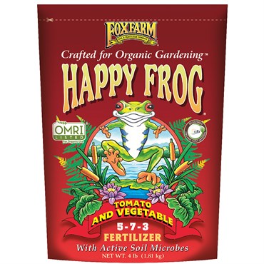 FoxFarm® Happy Frog® Tomato & Vegetable 5-7-3 Fertilizer- 4lb