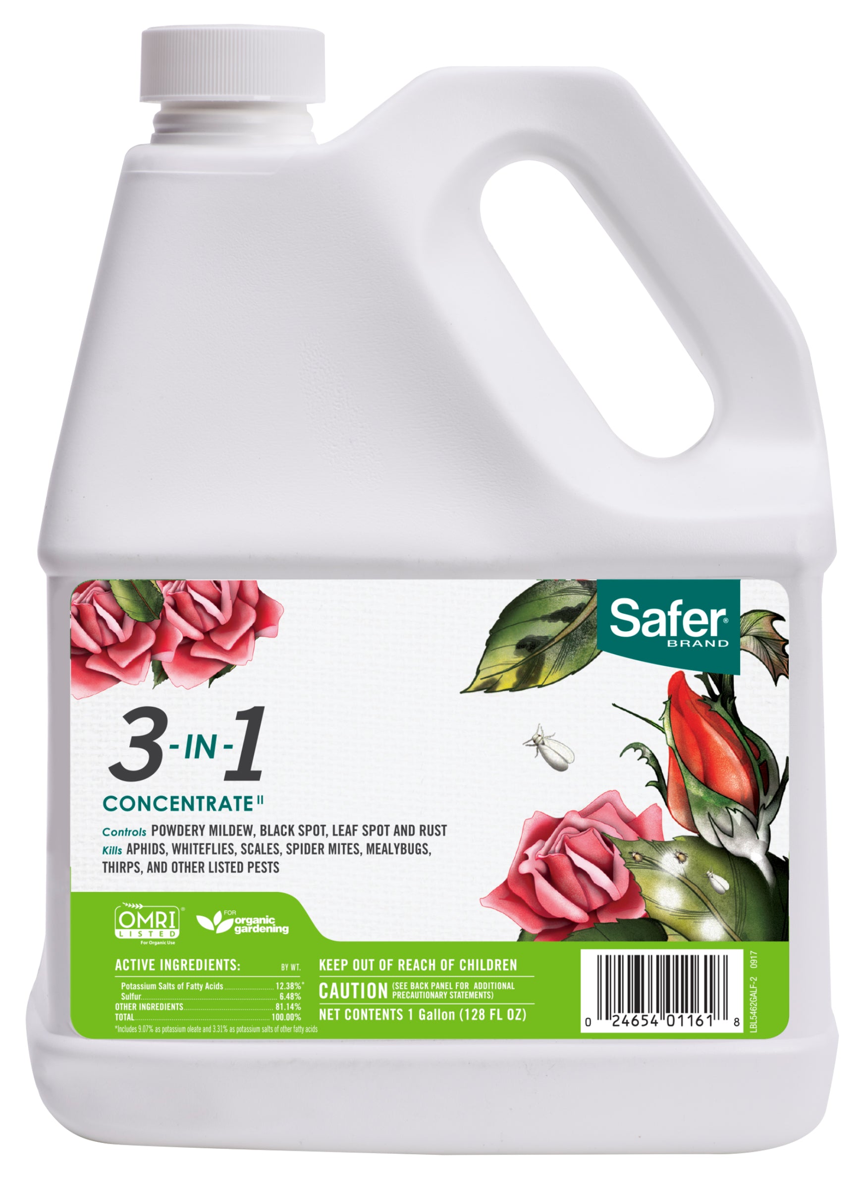 safer brand 3 in 1 garden spray Safer 3-in-1 Garden Spray Conc. Gallon