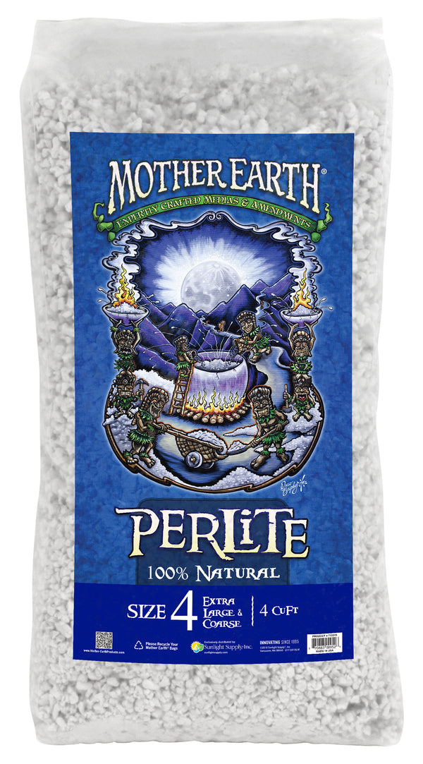 Mother Earth Perlite # 4 - 4 cu ft (30/Plt)