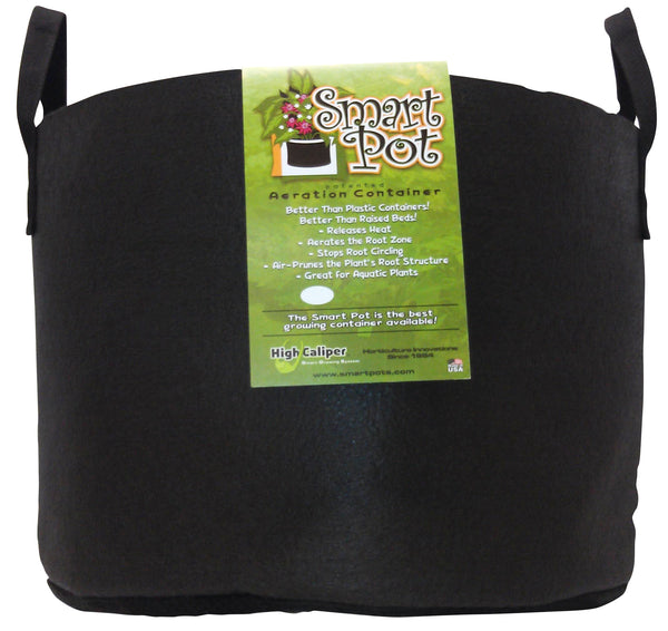 Smart Pot Black 25 Gallon w/ Handles (50/Cs)