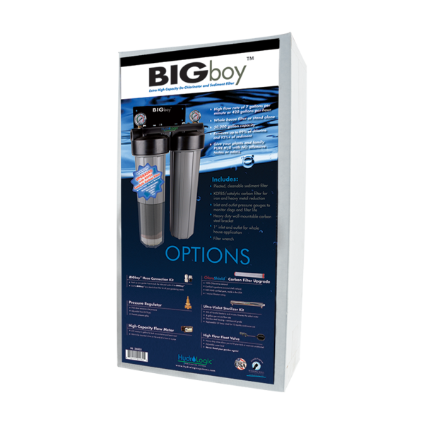 HydroLogic Big Boy De-Chlorinator with KDF Carbon Filter