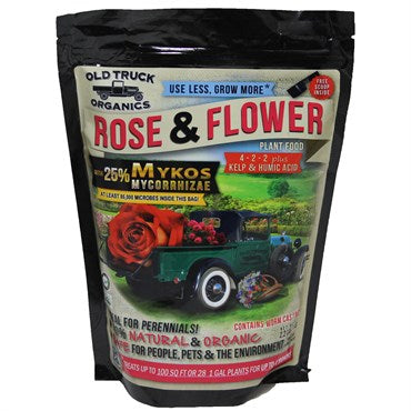 Old Truck Organics©Rose & Flower Fertizer - 2.2lb