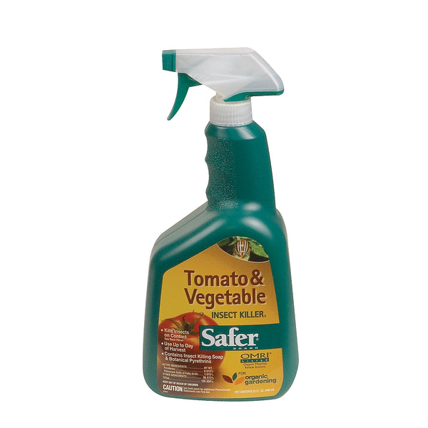 Safer Brand Tomato and Vegetable Insect Killer RTU, qt