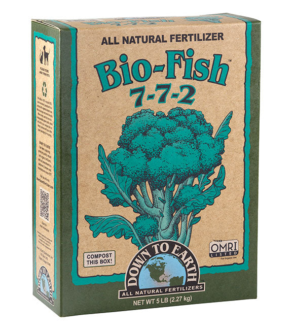 Down To Earth Bio-Fish 7-7-2 Fertilizer 5 lb