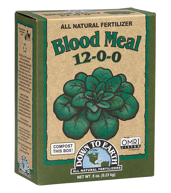Down To Earth Blood Meal 12-0-0 Fertilizer 5 lb