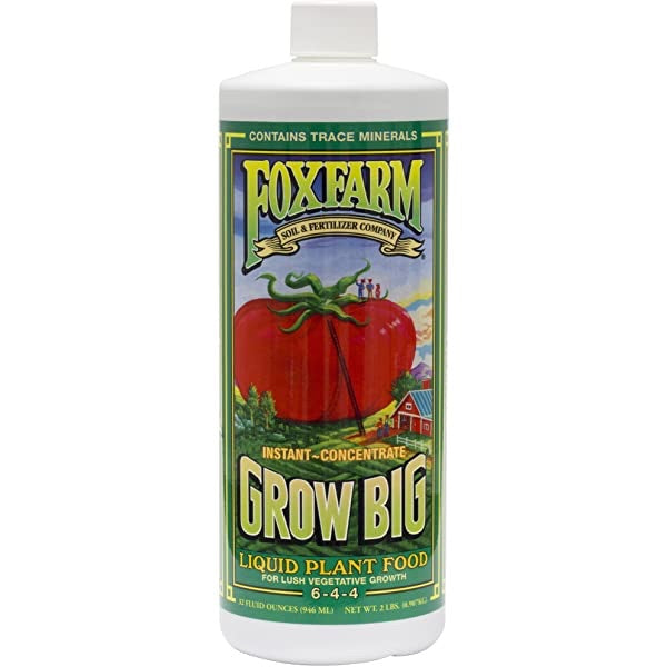 FoxFarm® Grow Big® Fertilizer 6-4-4 - 32oz - Concentrate