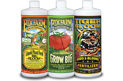 Fox Farm FX14049 Liquid Nutrient Trio Soil Formula: Big Bloom, Grow Big, Tiger Bloom (Pack of 3 - 32 oz. bottles)