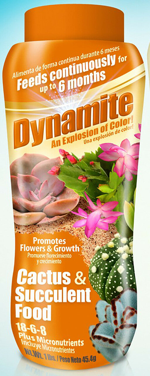 Dynamite Cactus & Succulent Food 18-6-8, 1 lb